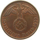 DRITTES REICH 2 PFENNIG 1939 G  #a043 0695 - 2 Reichspfennig