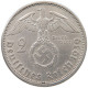 DRITTES REICH 2 MARK 1939 A  #a049 0033 - 2 Reichsmark