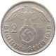 DRITTES REICH 2 MARK 1938 B  #a003 0313 - 2 Reichsmark