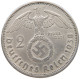 DRITTES REICH 2 MARK 1938 A  #a048 0473 - 2 Reichsmark