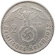 DRITTES REICH 2 MARK 1937 A  #a049 0005 - 2 Reichsmark