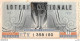 LOTERIE NATIONALE  // TICKET ONZIEME TRANCHE 100 FRANCS ANNEE 1937 - Billets De Loterie