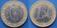 IRELAND - 1 Euro 2005 KM# 38 Euro Coinage (2002) - Edelweiss Coins - Ireland