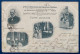Carte Publicitaire De L'exposition Universellle Sage N°89 10 Noir / Lilas Oblitéré Dateur "PARIS EXPOSITION / BEAUX ARTS - 1898-1900 Sage (Tipo III)