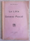 La Lirica Di Giovanni Pascoli Autografo Usca Ratti Leoncini Tipografia Colombo Pisani Marina Di Carrara 1924 - Histoire, Biographie, Philosophie