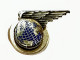 Pan American Airlines. Pan Am. Pin D'employé En Sterlling Silver 1 à 3 Ans De Service. A Partir De 1935. By Balfour - Crew-Abzeichen