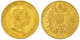 10 Kronen 1909, Typ 'Schwartz'. 3,39 G. 900/1000. Vorzüglich/Stempelglanz. Herinek 388. - Gold Coins