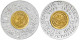 1000 Schilling Gold/Silber (Bi-Metall) 1994. 800 Jahre Münze Wien. 13 G. Feingold/24 G. Silber. In Kapsel. Polierte Plat - Austria