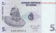 CONGO Dem:Rep. 5 Centime - 1997  P- 81 - Unc. - République Démocratique Du Congo & Zaïre