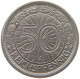 DRITTES REICH 50 PFENNIG 1937 A  #t145 0195 - 5 Reichsmark