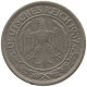 DRITTES REICH 50 PFENNIG 1937 A  #a073 0037 - 5 Reichsmark