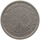 DRITTES REICH 50 PFENNIG 1937 A  #a055 0745 - 5 Reichsmark