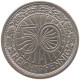 DRITTES REICH 50 PFENNIG 1935 A  #a080 0491 - 5 Reichsmark