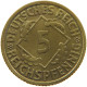 DRITTES REICH 5 PFENNIG 1936 G  #a055 0593 - 5 Reichsmark