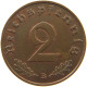 DRITTES REICH 2 PFENNIG 1939 B  #a063 0127 - 2 Reichspfennig