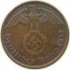 DRITTES REICH 2 PFENNIG 1937 A  #c083 0171 - 2 Reichspfennig