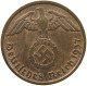 DRITTES REICH 2 PFENNIG 1937 A  #c083 0133 - 2 Reichspfennig