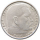 DRITTES REICH 2 MARK 1938 B HINDENBURG #t085 0307 - 2 Reichsmark