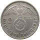 DRITTES REICH 2 MARK 1937 F  #a082 0411 - 2 Reichsmark