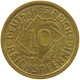 DRITTES REICH 10 PFENNIG 1935 A  #a054 0951 - 10 Reichspfennig