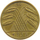 DRITTES REICH 10 PFENNIG 1935 A  #a054 0951 - 10 Reichspfennig