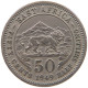 EAST AFRICA 50 CENTS 1949 George VI. (1936-1952) #a080 0363 - Ostafrika Und Herrschaft Von Uganda