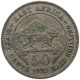 EAST AFRICA 50 CENTS 1937 George VI. (1936-1952) #s038 0463 - Afrique Orientale & Protectorat D'Ouganda