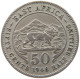 EAST AFRICA 50 CENTS 1948 George VI. (1936-1952) #a017 0321 - East Africa & Uganda Protectorates