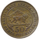 EAST AFRICA 50 CENTS 1937 George VI. (1936-1952) #c034 0293 - Ostafrika Und Herrschaft Von Uganda