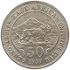 EAST AFRICA 50 CENTS 1937  #t112 0225 - Ostafrika Und Herrschaft Von Uganda