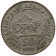 EAST AFRICA 50 CENTS 1937 George VI. (1936-1952) #c009 0423 - East Africa & Uganda Protectorates