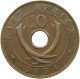 EAST AFRICA 10 CENTS 1934 George V. (1910-1936) #c079 0651 - Africa Orientale E Protettorato D'Uganda