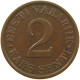 ESTONIA 2 SENTI 1934  #c007 0109 - Estonie