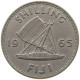 FIJI SHILLING 1965 Elizabeth II. (1952-2022) #a016 0599 - Fiji