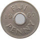 FIJI PENNY 1967 Elizabeth II. (1952-2022) #s070 0313 - Fidschi