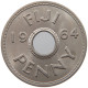 FIJI PENNY 1964 Elizabeth II. (1952-2022) #c064 0289 - Fidji