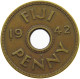 FIJI PENNY 1942 George VI. (1936-1952) #a084 0315 - Fidji