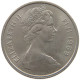 FIJI 5 CENTS 1969 Elizabeth II. (1952-2022) #s065 0615 - Fidji
