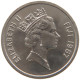 FIJI 5 CENTS 1987 Elizabeth II. (1952-2022) #s061 0501 - Fidji