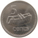 FIJI 5 CENTS 1987 Elizabeth II. (1952-2022) #s061 0501 - Fidji