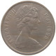 FIJI 5 CENTS 1969 Elizabeth II. (1952-2022) #c071 0269 - Fiji