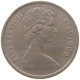 FIJI 5 CENTS 1969 Elizabeth II. (1952-2022) #c071 0269 - Fidschi