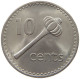 FIJI 10 CENTS 1969 Elizabeth II. (1952-2022) #s065 0377 - Figi