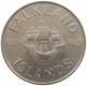 FALKLAND ISLANDS 50 PENCE 1977 Elizabeth II. (1952-) #sm05 0479 - Falkland