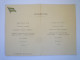 2023 - 2764  Joli  MENU  2 Volets  S.S. " VEENDAM "  April 2nd 1924   XXX - Menus