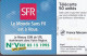 F547 - 03/1995 - SFR - 50 SC7 - (verso : N° Deux Lignes - 2ème Ligne Vers La Gauche Sous Le A) - 1995