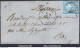 FRANCE N°60A SUR LETTRE AVEC CONVOYEUR DE STATION ASNIERES LIGNE 312A SGL.P. - 1871-1875 Ceres