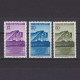 TURKEY 1947, Mi #1199-1201, Trains, Railways, MH - Unused Stamps