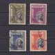 ZANZIBAR 1936, SG #323-326, Sultan Khalifa Bin Harub, Literature, Used - Zanzibar (...-1963)