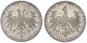 Gedenkdoppelgulden 1848. Constituirende Versammlung. Vorzüglich. Jaeger 45. Thun 134. AKS 38. - Gouden Munten